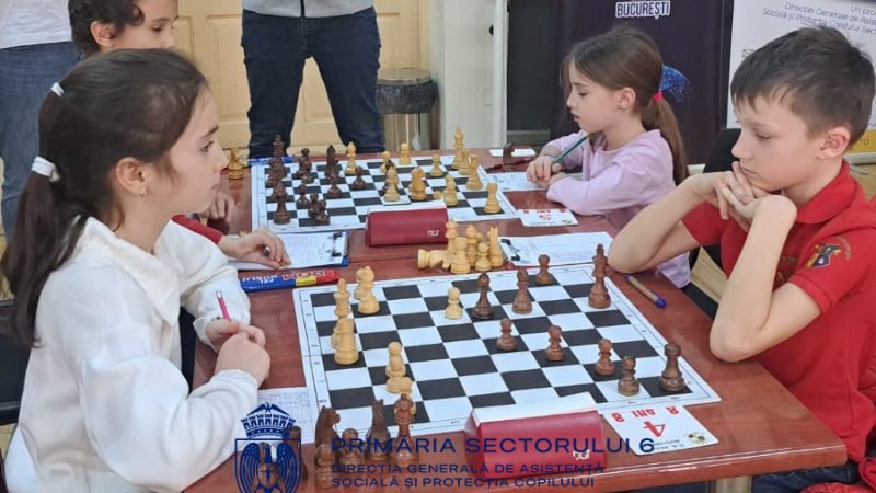 Șah și mat la Conac! – în Sectorul 6 a început Campionatului Capitalei de Șah Clasic pe Echipe Juniori